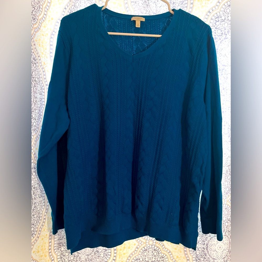 Teal Talbots Sweater
